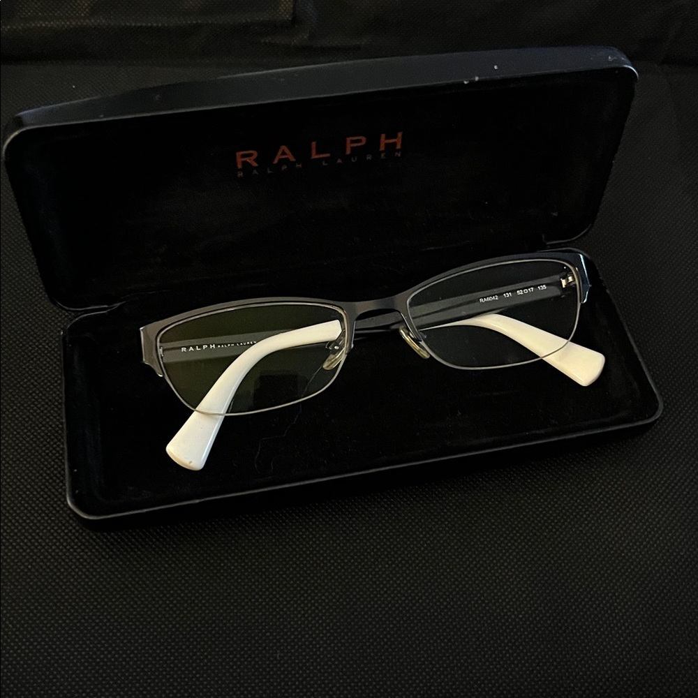 Ralph Lauren Black Eyeglasses EUC